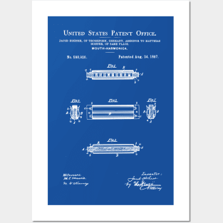 US Patent - Harmonica Posters and Art